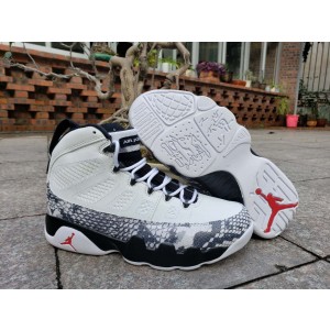 Air Jordan 9 “White Gray Snakeskin” Shoes