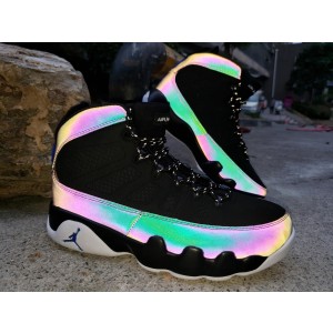 Air Jordan 9 Black Color Shoes