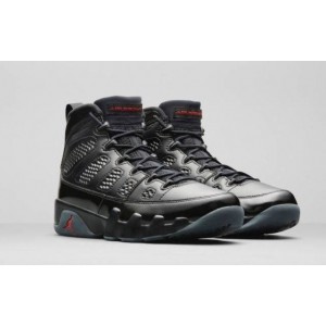 Air Jordan 9 Bred Black Shoes