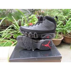 Air Jordan 9 High Sliver Black Men Women Shoes