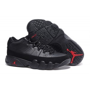 Air Jordan 9 Retro Low Shoes Black 2