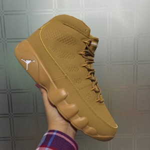 Air Jordan 9 Wheat Golden Harvest Men Shoes