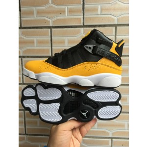 Air Jordan Six Rings 6 White Yellow shoes