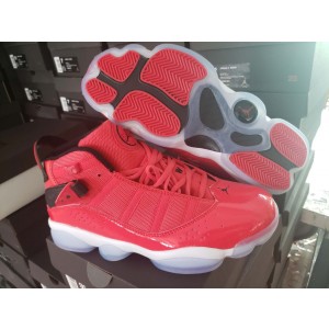 Air Jordan Six Rings Red White Shoes