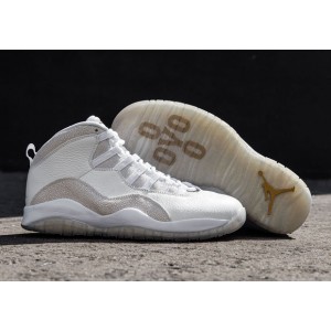 Air Jordan X 10 OVO White Shoes