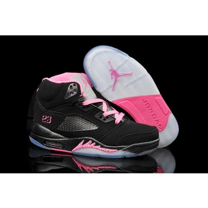 Air jordan 5 retro pre school black alarming A05010