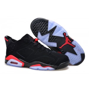 Air jordan 6 Retro Black Infrared 23-Black Shoes