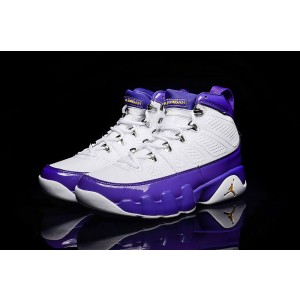 Air jordan 9 Retro White Purple Shoes