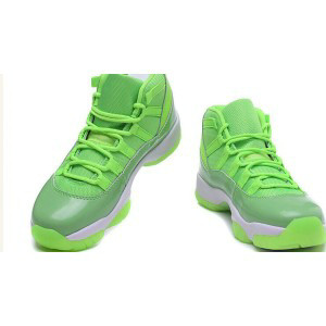 Air jordan Retro 11 Low Light Green Shoes