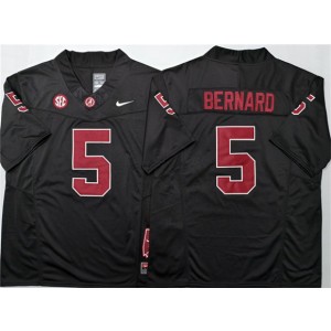 Alabama Crimson Tide 5 Germie Bernard Black F.U.S.E. Vapor Limited Men Jersey