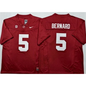 Alabama Crimson Tide 5 Germie Bernard Red F.U.S.E. Vapor Limited Men Jersey
