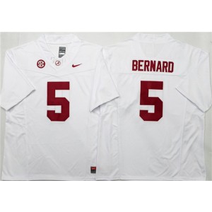 Alabama Crimson Tide 5 Germie Bernard White F.U.S.E. Vapor Limited Men Jersey