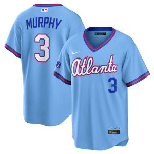 Atlanta Braves 3 Dale Murphy Powder Blue 2026 City Connect Cool Base Men Jersey