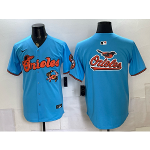 Baltimore Orioles x Crab Blue Team Logo Men Jersey