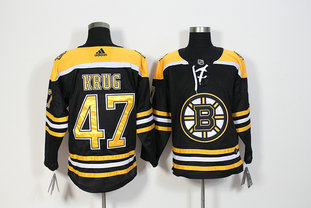 Bruins 41 Torey Krug Black Adidas Jerseys