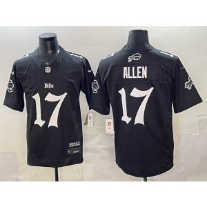 Buffalo Bills 17 Allen Black F.U.S.E. Vapor Limited Men Jersey