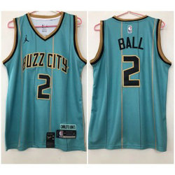 Charlotte Hornets 2 LaMelo Ball new 2020 City jersey