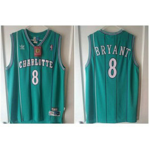 Charlotte Hornets 8 Kobe Bryant NWT Vintage 1996 LA Jersey