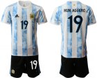 Cheap Men 2020-2021 Season National team Argentina home white 19 Soccer Jersey
