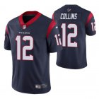 Cheap Men's Houston Texans #12 Nico Collins Navy Vapor Untouchable Limited Stitched Jersey