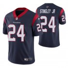 Cheap Men's Houston Texans #24 Derek Stingley Jr. Navy Vapor Untouchable Limited Stitched Jersey