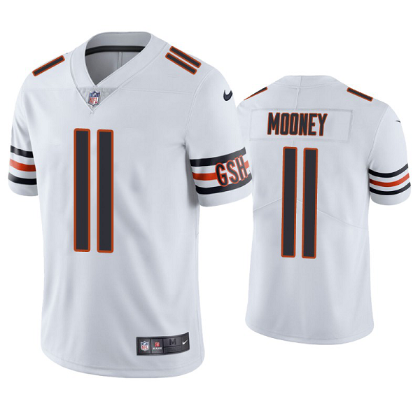 Chicago Bears #11 Darnell Mooney Vapor Limited Jersey White