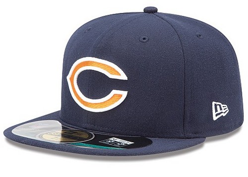 Chicago Bears fitted caps 60