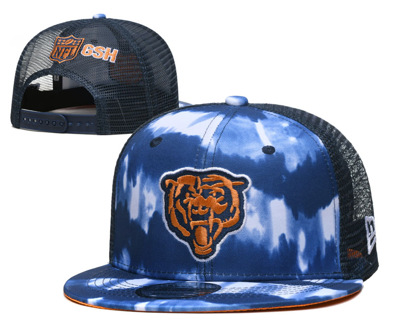 Chicago Bears snapbacks black nt 11