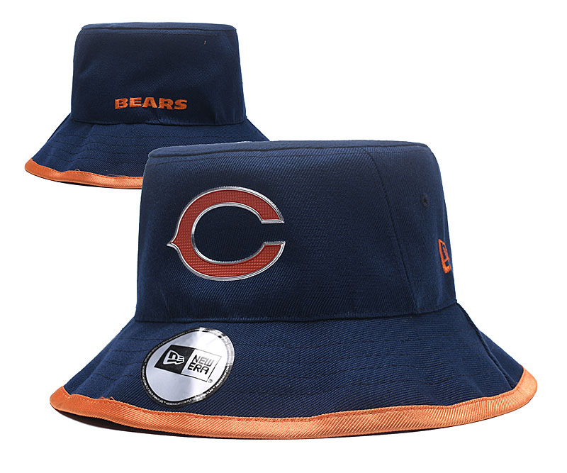 Chicago Bears snapbacks black nt 8