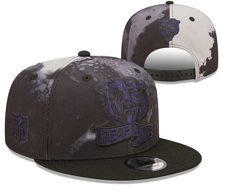 Chicago Bears snapbacks black nt 9