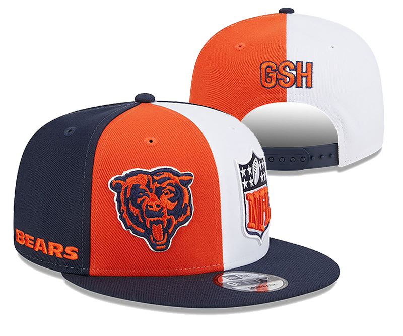 Chicago Bears snapbacks black tx 1