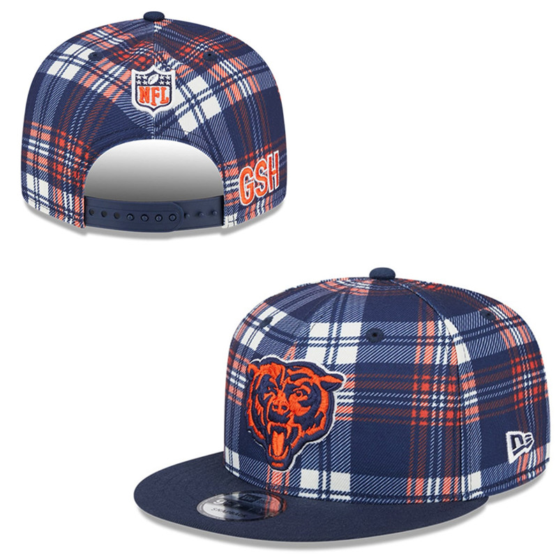 Chicago Bears snapbacks black tx 7