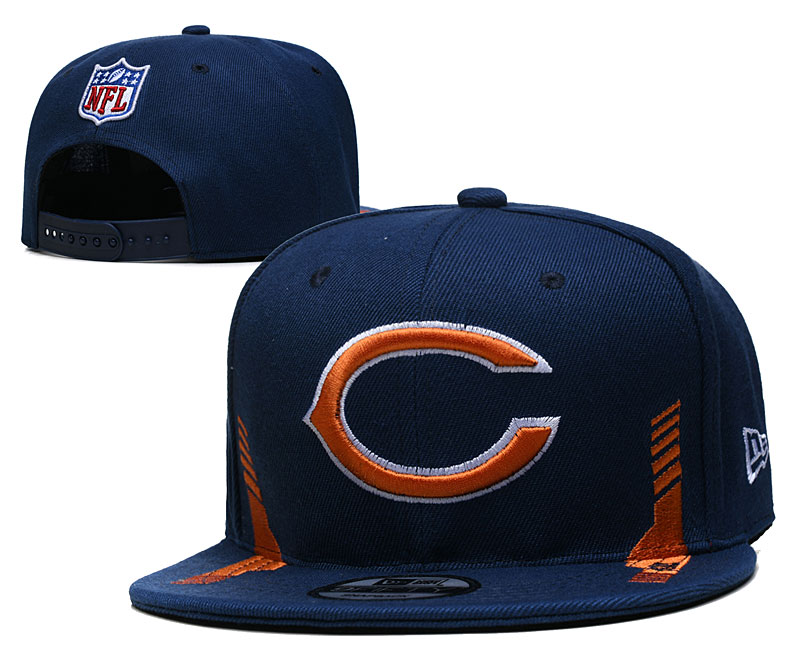 Chicago Bears snapbacks black tx 8