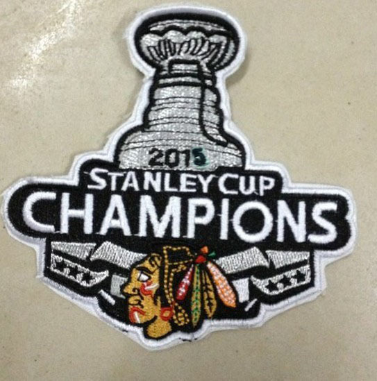 Chicago Blackhawks 2015 Stanley Cup Champions Patch