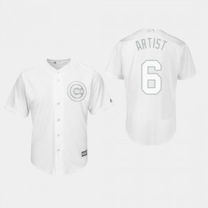 Chicago Cubs 6 Nicholas Castellanos 2019 Players Weekend Player White Men Jersey