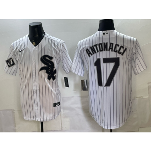 Chicago White Sox 17 Antonacci White Men Jersey Chicago White Sox 17 Antonacci White Men Jersey