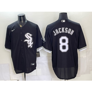 Chicago White Sox 8 Jackson Black Men Jersey Chicago White Sox 8 Jackson Black Men Jersey