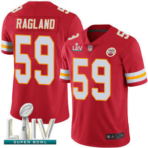 Chiefs #59 Reggie Ragland Red Team Color Super Bowl LIV Bound Men's Stitched Football Vapor Untouchable Limited Jersey