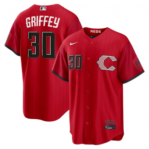 Cincinnati Reds 30 Ken Griffey Red 2026 City Connect Cool Base Men Jersey