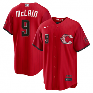 Cincinnati Reds 9 Matt McLain Red 2026 City Connect Cool Base Men Jersey