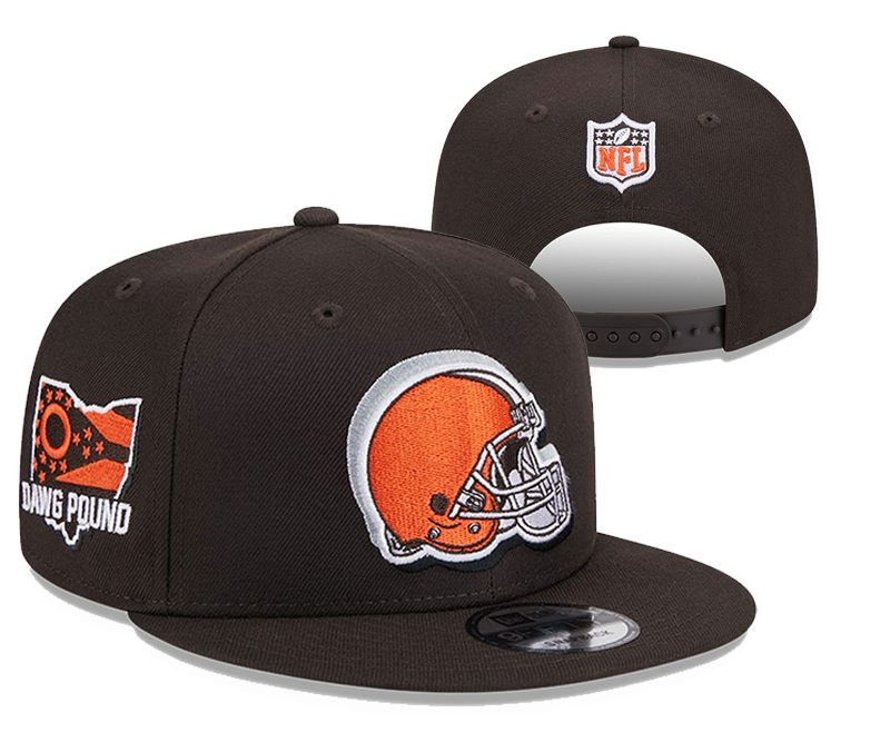 Cleveland Browns snapbacks tx 3