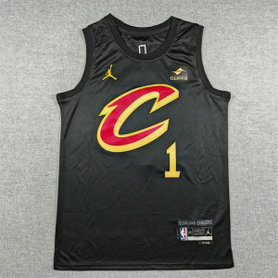 Cleveland Cavaliers 1 James Harden Black Men Jersey