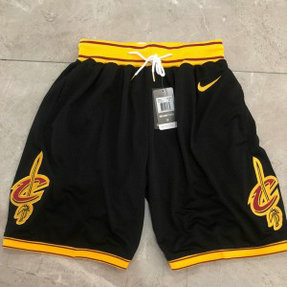 Cleveland Cavaliers Black Shorts
