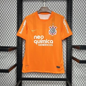 Corinthians 2010 Orange Color Retro Jersey Jersey S-XXL