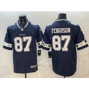 Dallas Cowboys 87 Ferguson Navy Vapor Limited Men Jersey