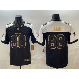 Dallas Cowboys 88 Lamb Black Thanksgiving Day F.U.S.E. Vapor Limited Men Jersey
