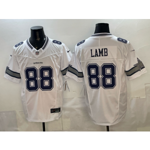 Dallas Cowboys 88 Lamb White F.U.S.E. Vapor Limited Men Jersey