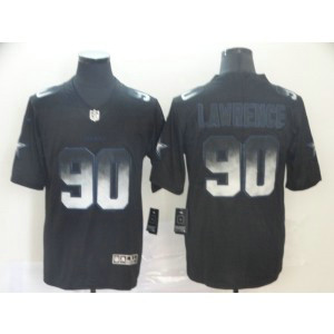 Dallas Cowboys 90 Demarcus Lawrence Black 2019 Smoke Fashion Limited Men Jersey
