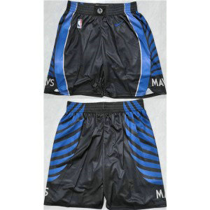 Dallas Mavericks Black Shorts (Run Small)