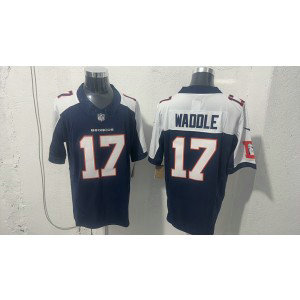 Denver Broncos 17 Waddle Navy Thanksgiving Day F.U.S.E. Vapor Limited Men Jersey